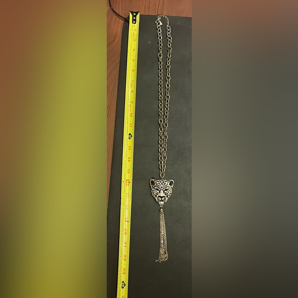 NNW 2 Piece ‘Jungle Cat’ Necklace & Ring Set - Picture 8 of 8